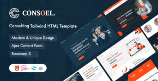 Consoel - Tailwind CSS Consulting  Business HTML5 Template by wpoceans