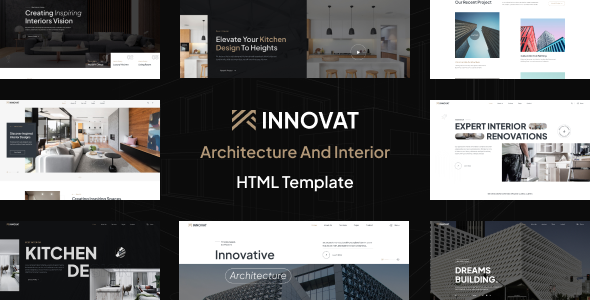 Innovat - Architecture & Interior Template by reacthemes