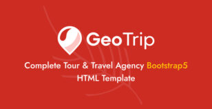 GeoTrip - Tour & Travel Agency HTML Template by themezhub