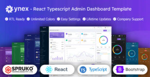 Ynex - Reactjs Admin Dashboard Typescript Template by SPRUKO