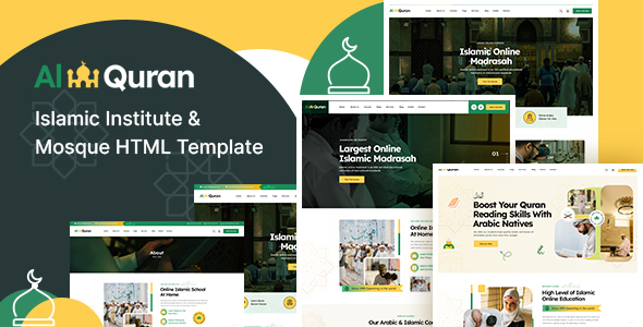 Alquran - Islamic Institute & Mosque HTML Template by TheMazine