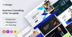 Seargin - Business Consulting HTML Template by XpressBuddy
