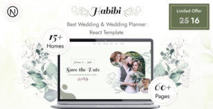 Habibi - Wedding & Wedding Planner Next Js Template by wpoceans