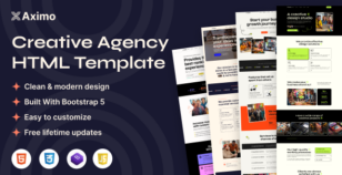 Creative Agency HTML Template by mthemeus