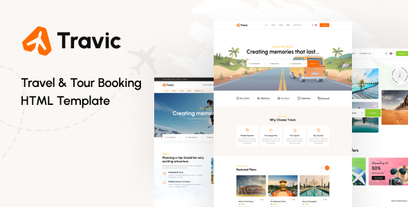 Travic - Tour & Travels Agency Template by template_path
