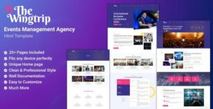 The Wingtrip - Event Management Agency Html Template by andIT_themes