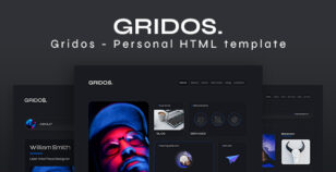 Gridos - Personal Html Template by max-themes