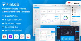 FinLab - CakePHP Crypto Trading Admin Dashboard Template by dexignlabs