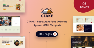 CTAKE - Restaurant Food Ordering System HTML Template by ThemeLab-Portfolio