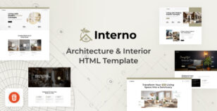 Interno - Architecture & Interior HTML Template by Theme_Pure