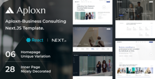 Aploxn - Business Consulting React Next.js Template by egenslab