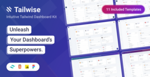 Tailwise - HTML Admin Dashboard Template by Left4code