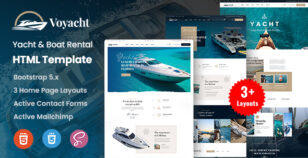 Voyacht - Yacht and Boat Rental HTML Template by ThemeMascot