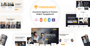 Finsurance - Insurance Agency & Finance HTML Template by bosathemes