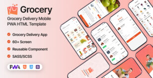 Grocery | Delivery Mobile PWA HTML Template by themesflat