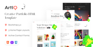 ArtIQ - Creative Agency and Portfolio HTML5 Template by valorwide