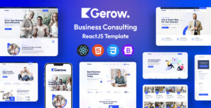 Gerow - Business Consulting ReactJS Template by ThemeDox