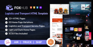 Fox Hub - Logistics and Transport HTML Template by webstrot