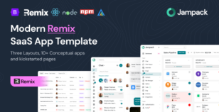 Jampack - Modern Remix SaaS App Template by Hencework