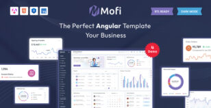 Mofi – Angular 17 Admin Dashboard Template by PixelStrap