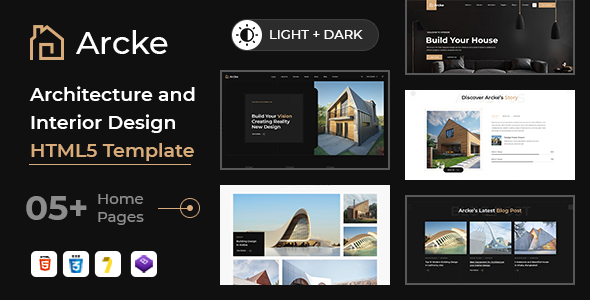 Arcke - Architecture & Interior Design HTML5 Template by Dreamit-Solution