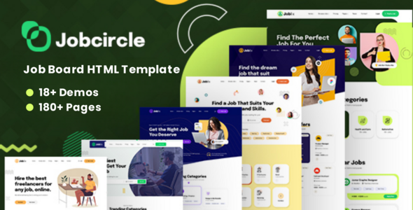 Job Circle HTML Template by arrow_themes
