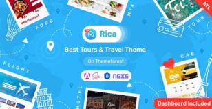 Rica - Travel & Tour Online Booking angular Template by PixelStrap