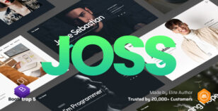 Joss - Personal Portfolio Template by designesia