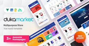DukaMarket - Multipurpose eCommerce Vue Nuxt 3 Template by Theme_Pure