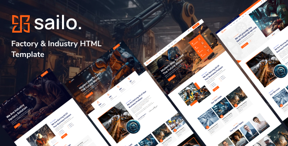 Sailo | Factory & Industry HTML5 Template by wpoceans