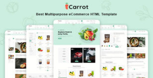 Carrot - Multipurpose eCommerce HTML Template by ashishmaraviya
