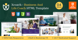 Xcoach - Life And Business Coach HTML Template by Creatives_Planet