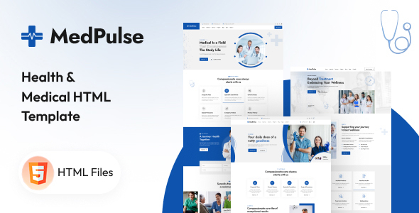 MedPulse - Health & Medical HTML Template by zcubedesign