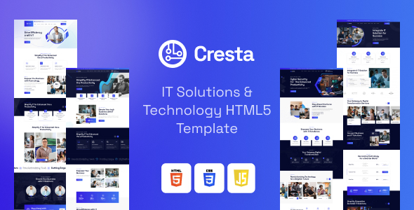 Cresta - IT Solutions & Technology HTML Template by ITcroc