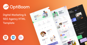 OptiBoom - Digital Marketing & SEO Agency HTML5 Template by RRdevs