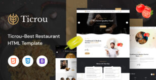 Ticrou - Restaurant React Next Js Template by template_path