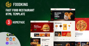 Foodking - Fast Food Restaurant HTML Template by modinatheme