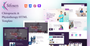 Sifoxen - Chiropractic & Physiotherapy HTML Template by Layerdrops