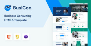 Busicon - Business Consulting HTML5 Template by urnoit