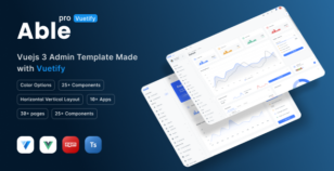 Able Pro VueJs Admin Dashboard Template by phoenixcoded