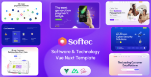 Softec - Software & Technology Vue Nuxt 3 Template by Theme_Pure