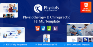 Physiofy | Physiotherapy and Chiropractic HTML Template by themeStek