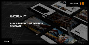 Ecrait - Responsive Ajax  Architecture Interior Template by kwst