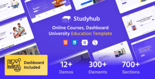 Studyhub - Online LMS & Education Template by reacthemes