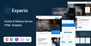 Experia | Courier & Delivery Services HTML Template by capricorn-studio