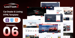 Motorx - Car Dealer & Listing HTML Template by themesflat