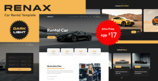Renax - Car Rental Template by DuruThemes