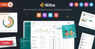 Riho – Bootstrap Admin Dashboard Template by PixelStrap