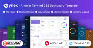 Ynex - Angular Tailwind CSS Admin Dashboard Template by SPRUKO
