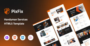 PixFix - Handyman Services HTML5 Template by RRdevs